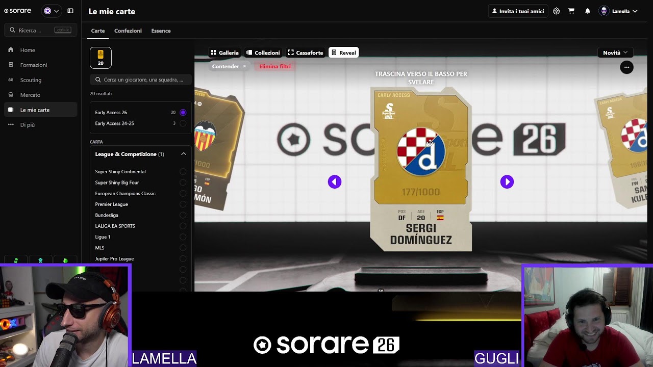 🌟 Sorare 26 - Reveal Ceremony