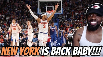 FINALS BOUND? #2 KNICKS at #7 76ERS | FULL GAME 6 HIGHLIGHTS | REACTION!!!