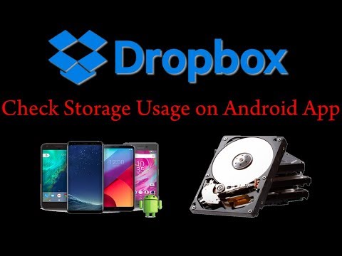 How To Check Dropbox Storage Usage On Android App