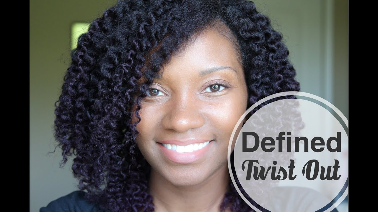 Defined Twist Out Technique Natural Hair Youtube
