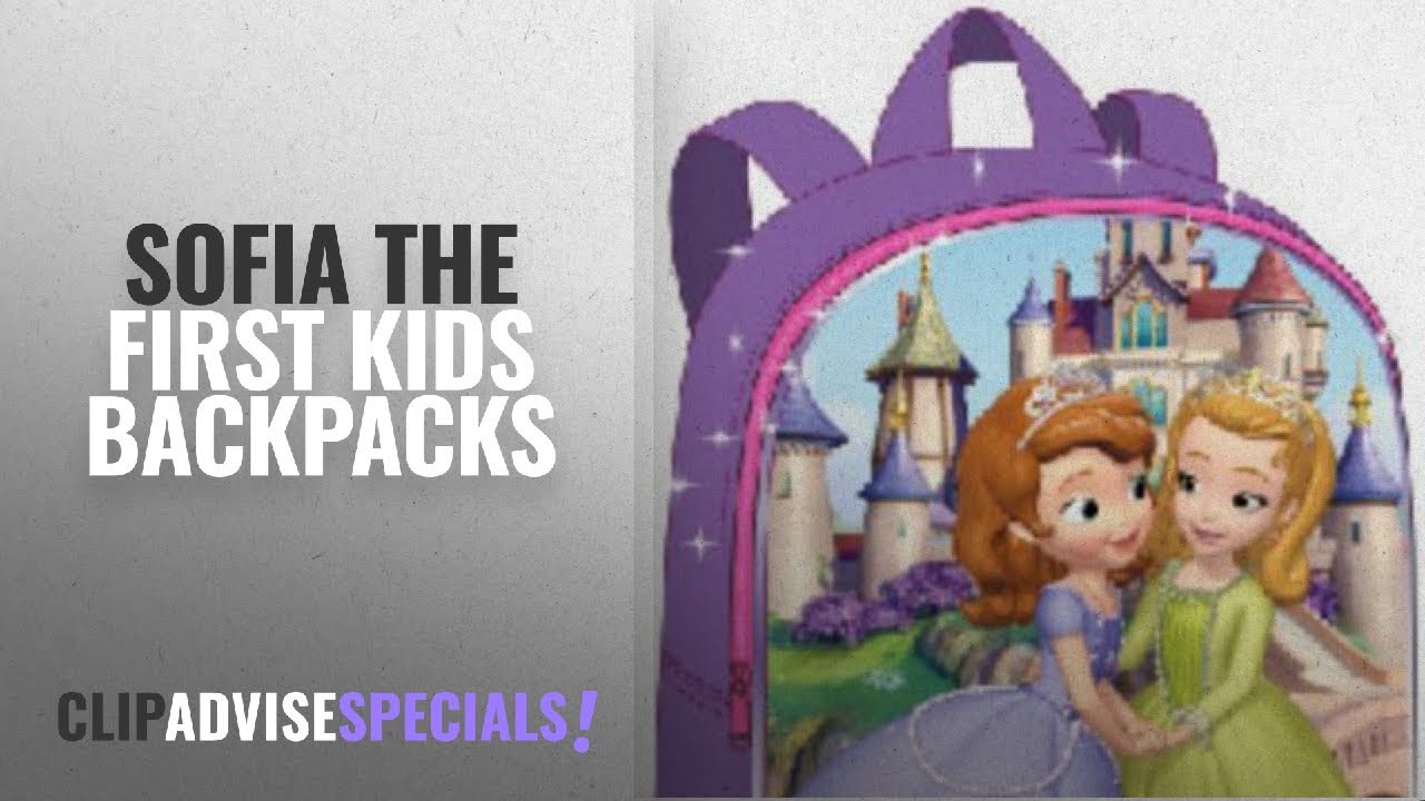 Best Sofia The First Kids Backpacks [2018]: 10" Sofia the First Backpack Mini Size