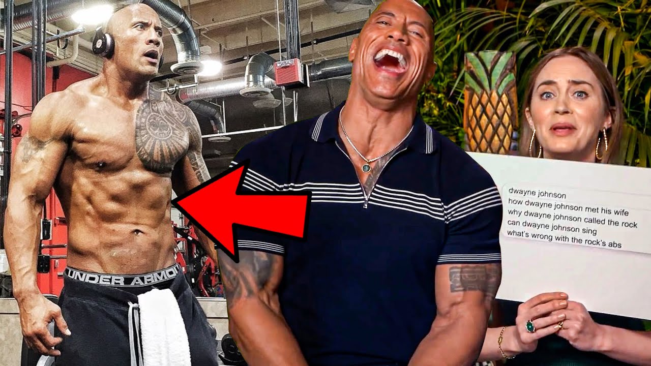 The Rock Says Asking About His Abs Is 'F**ked Up' 