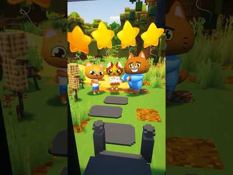 Друзья везде найдут!🥸 #симбочка #мурсдей #майнкрафт