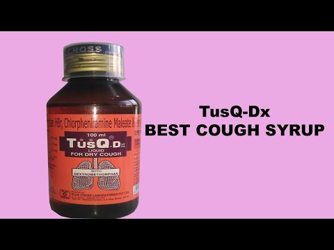 Tusq-dx cough syrup uses in