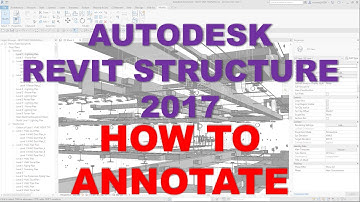 REVIT STRUCTURE 2017: HOW TO ANNOTATE
