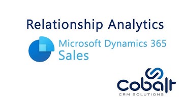 Relationship Analytics in Dynamics 365 Sales