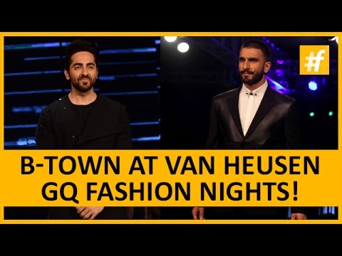 Ranveer Singh And Ayushmaan Khurana At Van Heusen GQ Fashion Nights