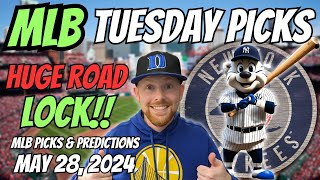 HUGE MLB LOCK!! MLB Picks Today 5/28/2024 | Free MLB Picks, Predictions & Sports Betting Advice