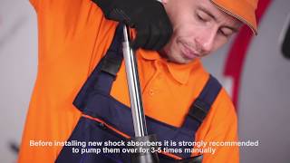 How to change front shock absorbers on HONDA CR-V 2 TUTORIAL | AUTODOC