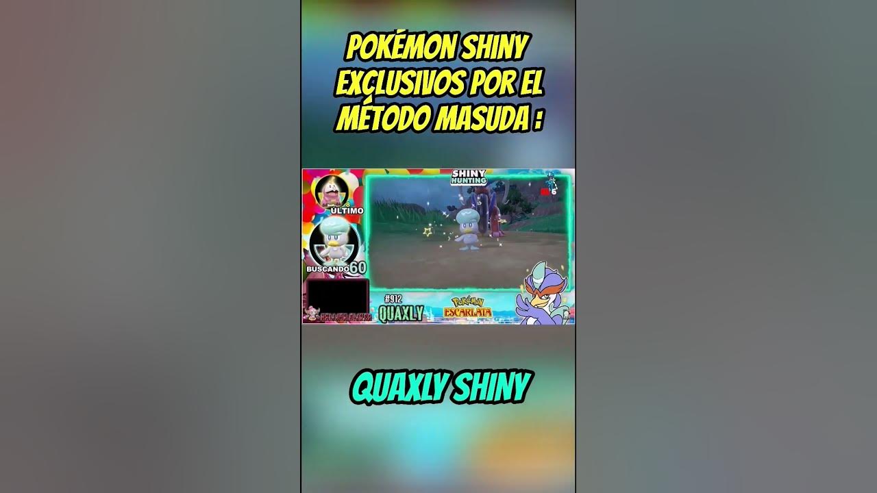 ✨SHINY HUNTING DE LOS INICIALES POR MÉTODO MASUDA EN POKÉMON ESCARLATA