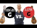 Ukulele Low G vs High G
