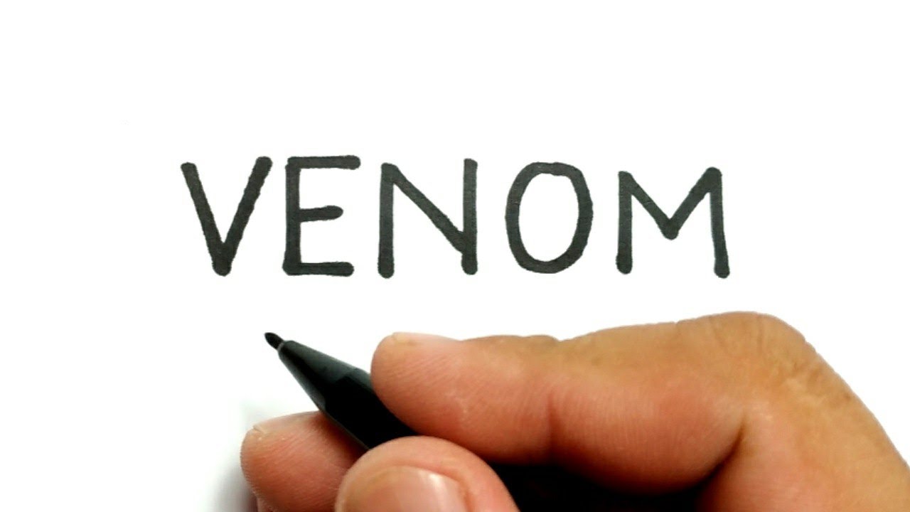VERY EASY How To Turn Words VENOM Into VENOM Tom Hardy Spiderman very-easy-how-to-turn-words-venom-into-venom-tom-hardy-spiderman