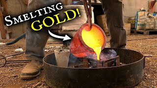 GOLD Ore Smelting!  How much will we find?