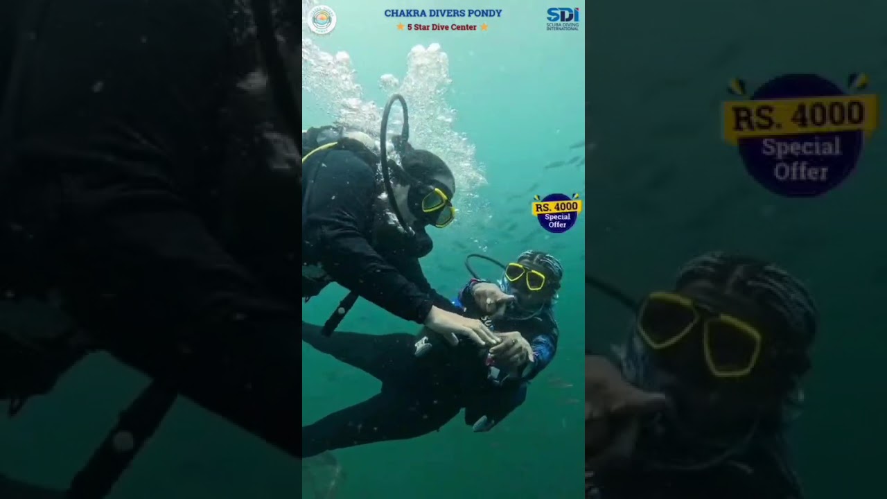 Half Day Scuba Diving Adventure in Pondicherry | Offer Price | 