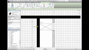 Revit Architecture 2011 Tutorial - Placing Hosted Components