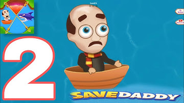 Save Dady - Pull The Pin Android Gameplay #2- Level 15 16 17 18 19 20 21 22 23 24 25