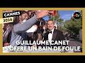 #Cannes2026. Guillaume Canet s'offre un bain de foule avant de monter les marches