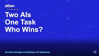 Watch Two AI Agents Handle the Same Refund: Atlan Context Demo