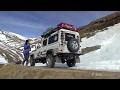 LAND ROVERS SNOW OFF ROAD 4WD WITH FRIENDS-LAND ROVERS EN LA NIEVE 4X4 CON AMIGOS