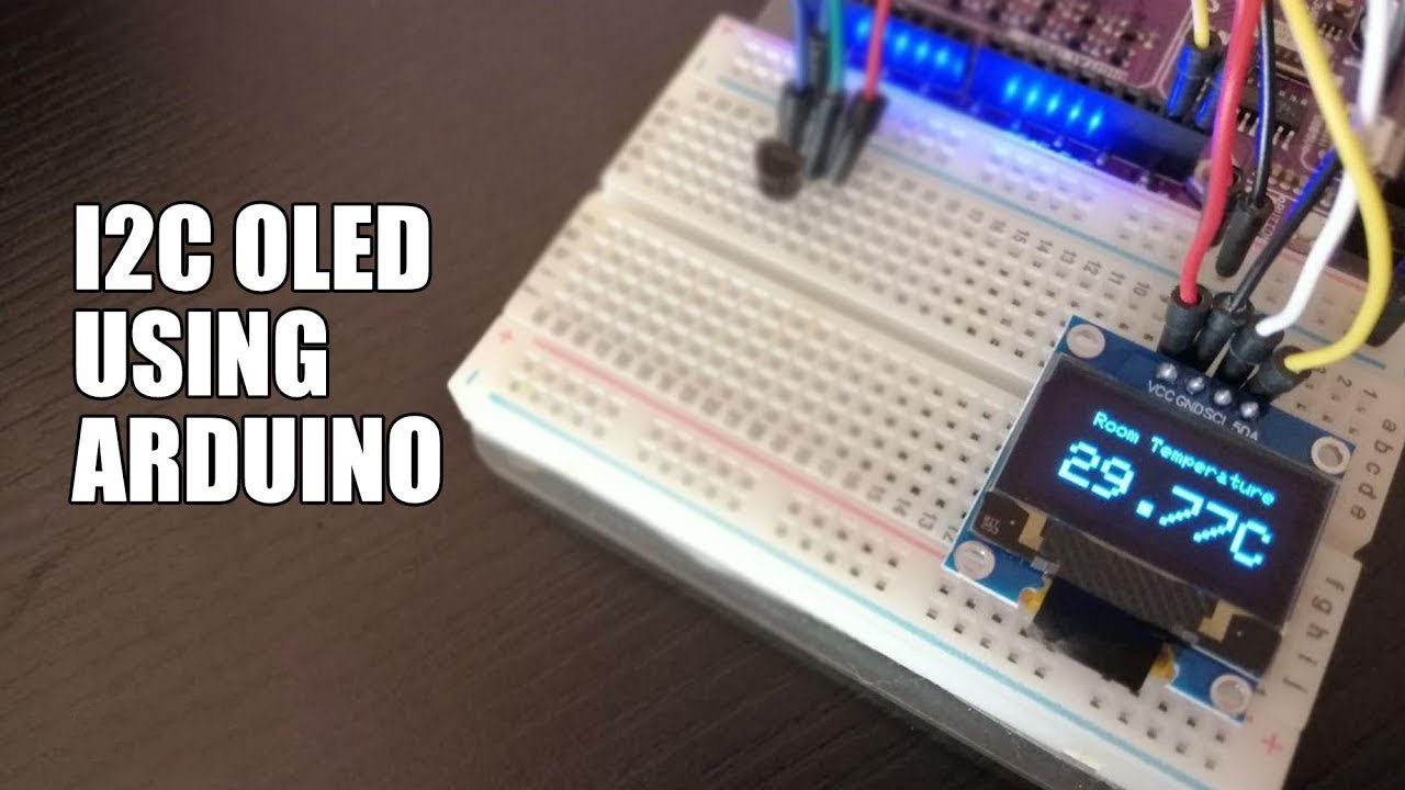 Introduction to OLED screen with Arduino - شاشة OLED مع الاردوينو - YouTube