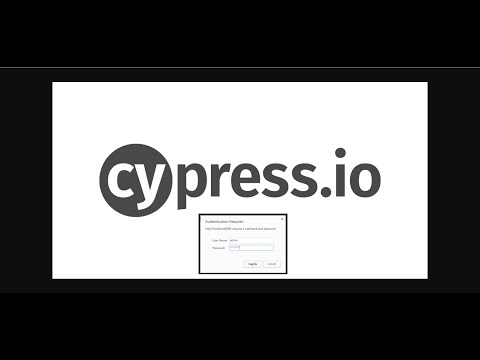 How to do basic auth in Cypress