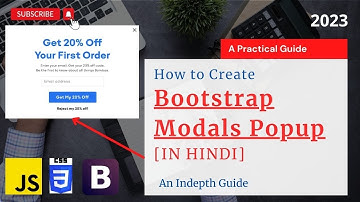 Bootstrap Modal Popup Tutorial in Hindi