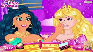 Disney Princess Arabian Wedding   Princess Aurora Makeup and Dress up Game screenshot 1