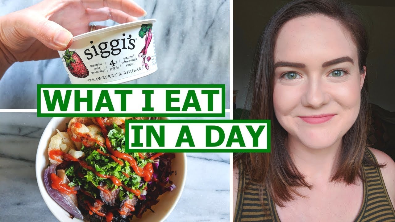 WHAT I EAT IN A DAY | Healthy Meal Ideas From a Dietitian - YouTube
