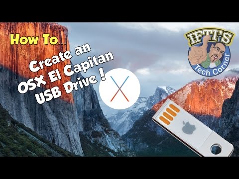 Video: Hoe maak ik een opstartbare installatie van Mac OS X El Capitan?