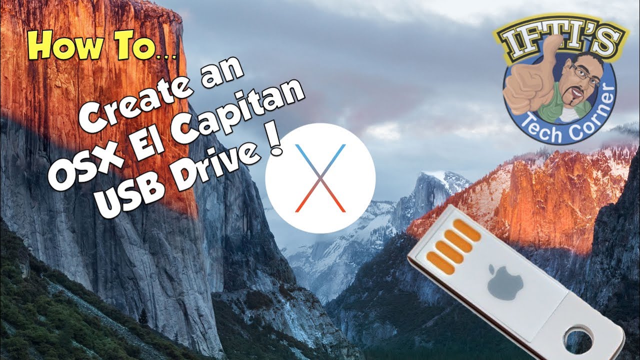 how to make a bootable usb mac el capitan