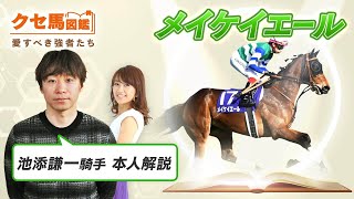 【クセ馬図鑑 vol.4】メイケイエール「ずっと話しかけてます」池添謙一騎手 愛の詰まった気遣い