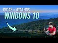 MAIS DICAS, ATALHOS e TRUQUES DO WINDOWS 10 que talvez você não conheça!