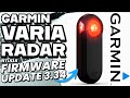 Garmin varia radar rtl515 firmware update 334  quick garmin tip