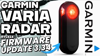 GARMIN Varia Radar RTL515 Firmware Update 3.34 // Quick Garmin Tip! by Shane Miller - GPLama 73,396 views 3 months ago 3 minutes, 58 seconds