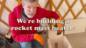 Rocket Mass Heater Part 1 - introduction & batch box fire bricks (Vermont DIY off-grid home build)