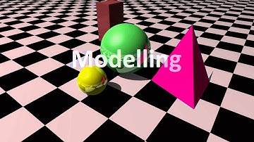 Raytracing & Maya modelling