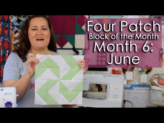 Four Patch Around the World Quilt Pattern by Missouri Star