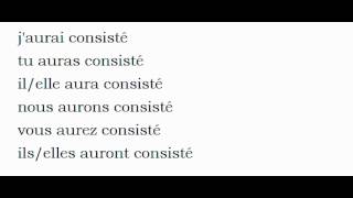 French Conjugation Consister