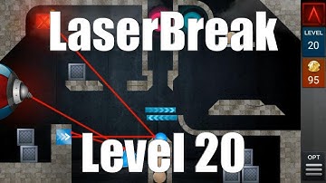 LaserBreak Level 20 - Stage 20 - Niveau 20 - Nivel 20 - Yровень 20