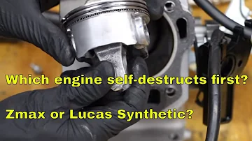 Which engine self-destructs first? Zmax or Lucas Synthetic?