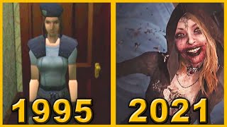 Evolution of Resident Evil Games 1995 - 2021