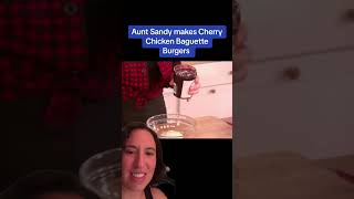 Reacting to Sandra Lee’s Chicken Cherry Baguette Burgers