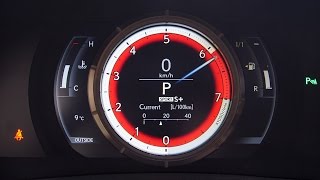 Lexus RC 200t 245 KM - acceleration 0-160 km/h