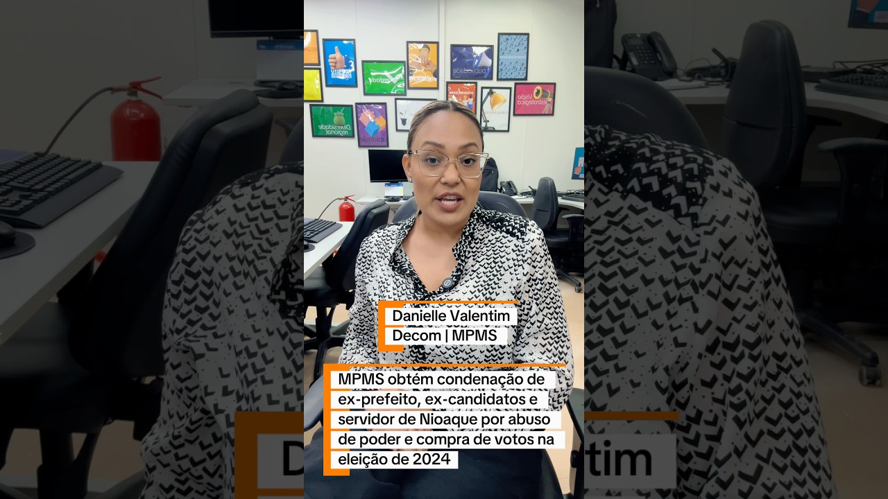 MPMS obtém condenação de ex-prefeito, ex-candidatos e servidor de Nioaque