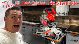 Miter Saw Station - Ultimate DIY Woodworking Project