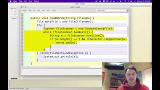 File Input with Scanner Profile