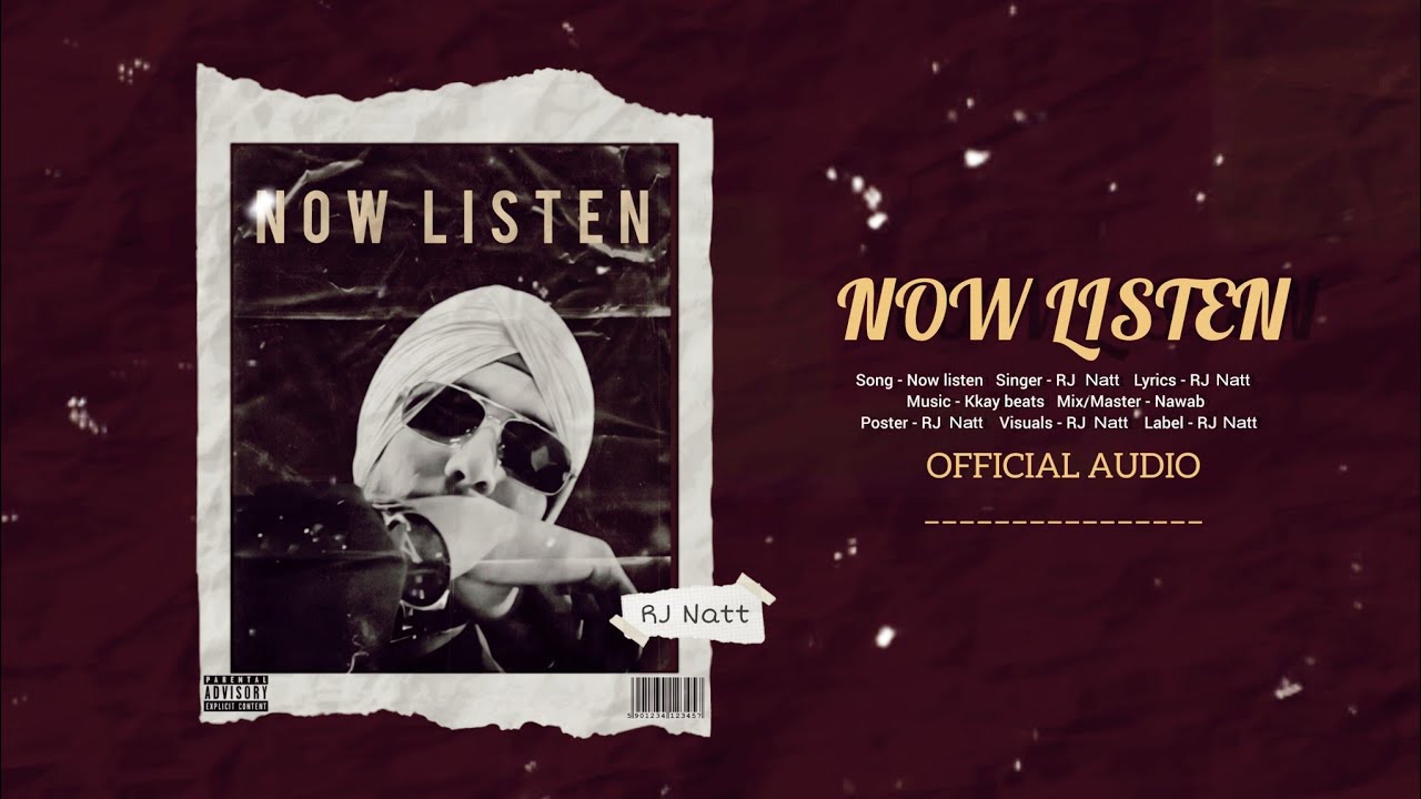 Now Listen : RJ Natt | New Punjabi song 2023