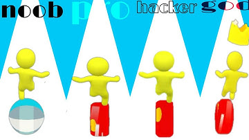 Noob vs Pro vs Hacker vs God. Turbo stars gameplay.