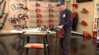 Chainsaw How To - Ergonomic Stance