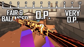 How O.P. is the Triggerman (AK) in Krunker?